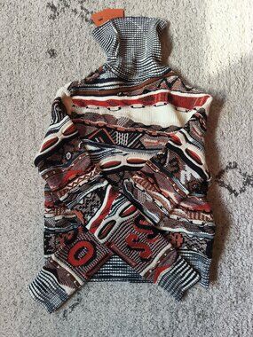 Authentic MISSONI Multicolor Zigzag Knit Sweater Top